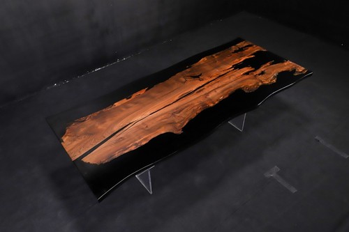 Walnut wood dining table top - walnut,